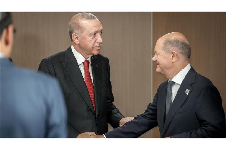 Scholz reist zu Treffen mit Erdogan in die Türkei.