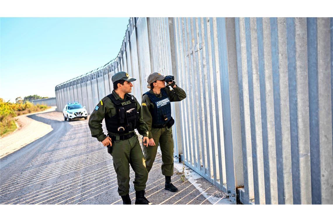 Schon heute verhindern Zäune und Soldaten den Übergang von Flüchtlingen aus der Türkei nach Griechenland und damit in die EU.