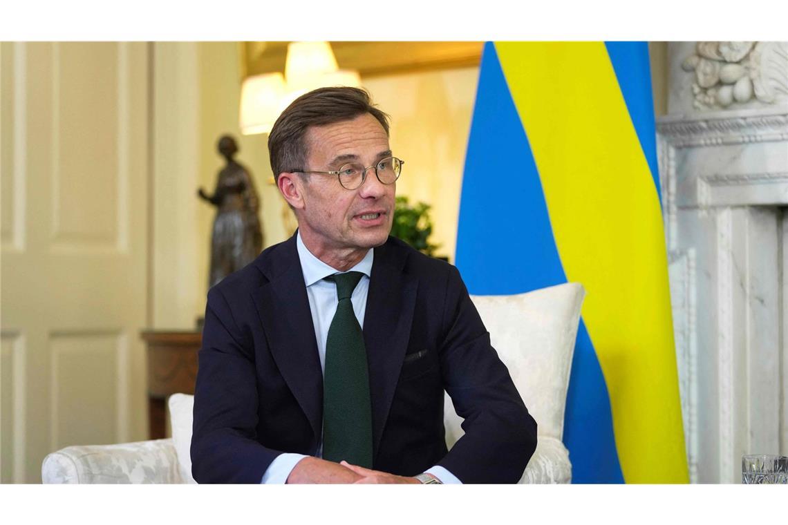 Schwedens Ministerpräsident Ulf Kristersson.