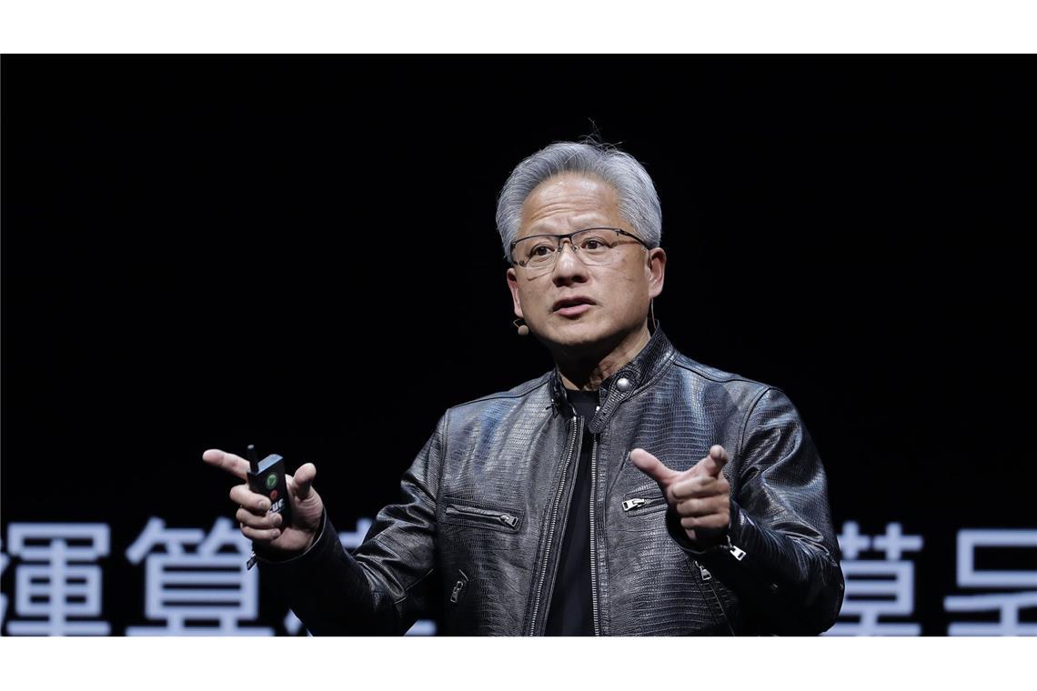 Sein Unternehmen befindet sich auf einem Höhenflug: Jensen Huang, Präsident und CEO der Nvidia Corporation