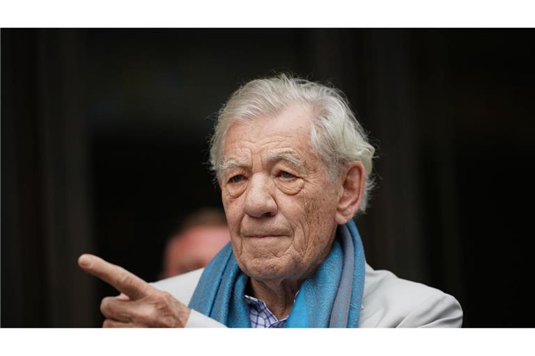 Seine besondere Leidenschaft gilt dem Theater und dem Schriftsteller William Shakespeare: der Schauspieler Ian McKellen.