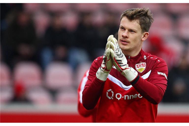 Seine Formschwankungen machen dem VfB-Torhüter Alexander Nübel derzeit zu schaffen.