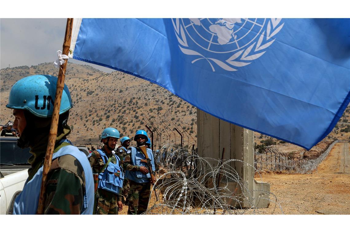 Seit 1978 sind Unifil-Blauhelmsoldaten im Libanon stationiert. (Archivbild)