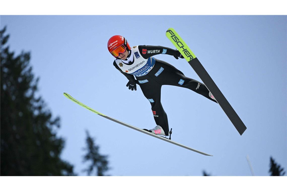 Selina Freitag führte das DSV-Team an.