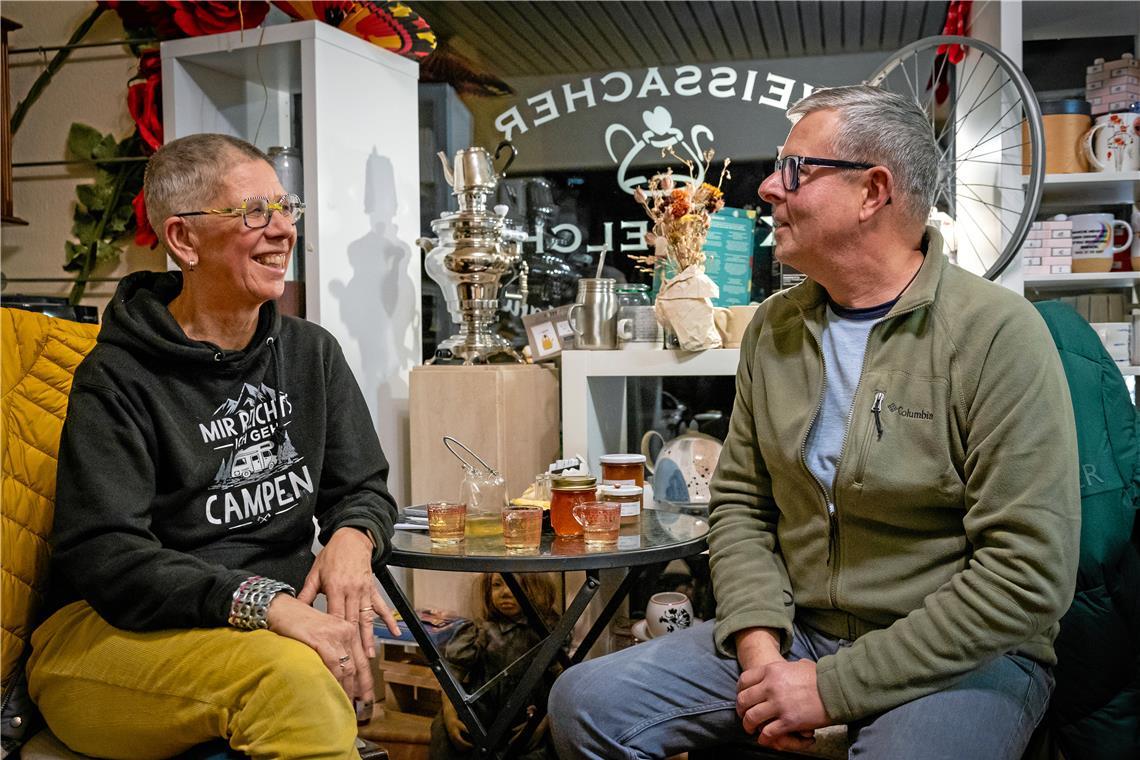 Silke Müller-Zimmermann und Oliver Bock haben noch viele Ideen. Foto: Alexander Becher