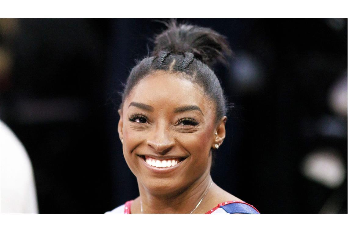 Simone Biles hat eine Weltneuheit angekündigt.