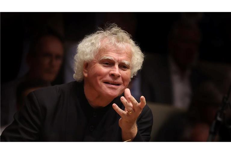 Sir Simon Rattle will das Preisgeld für den Siemens Musikpreis in ein Orchesterprojekt stecken.