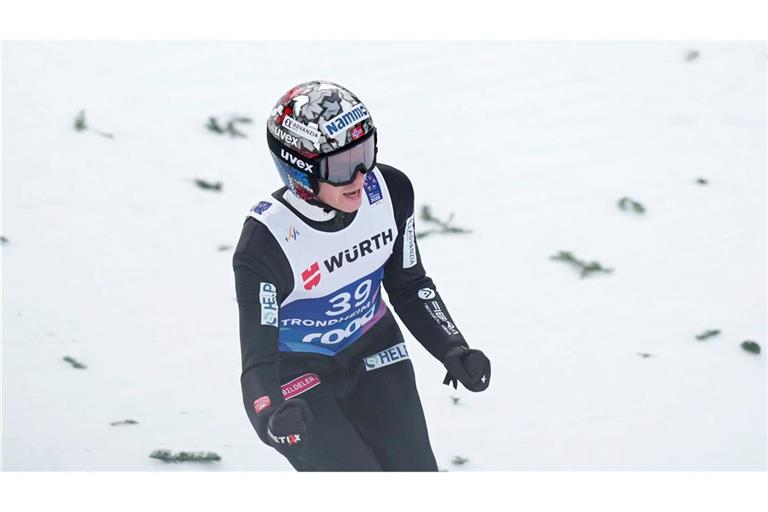 Skispringer Marius Lindvik wurde nach Silber disqualifiziert.