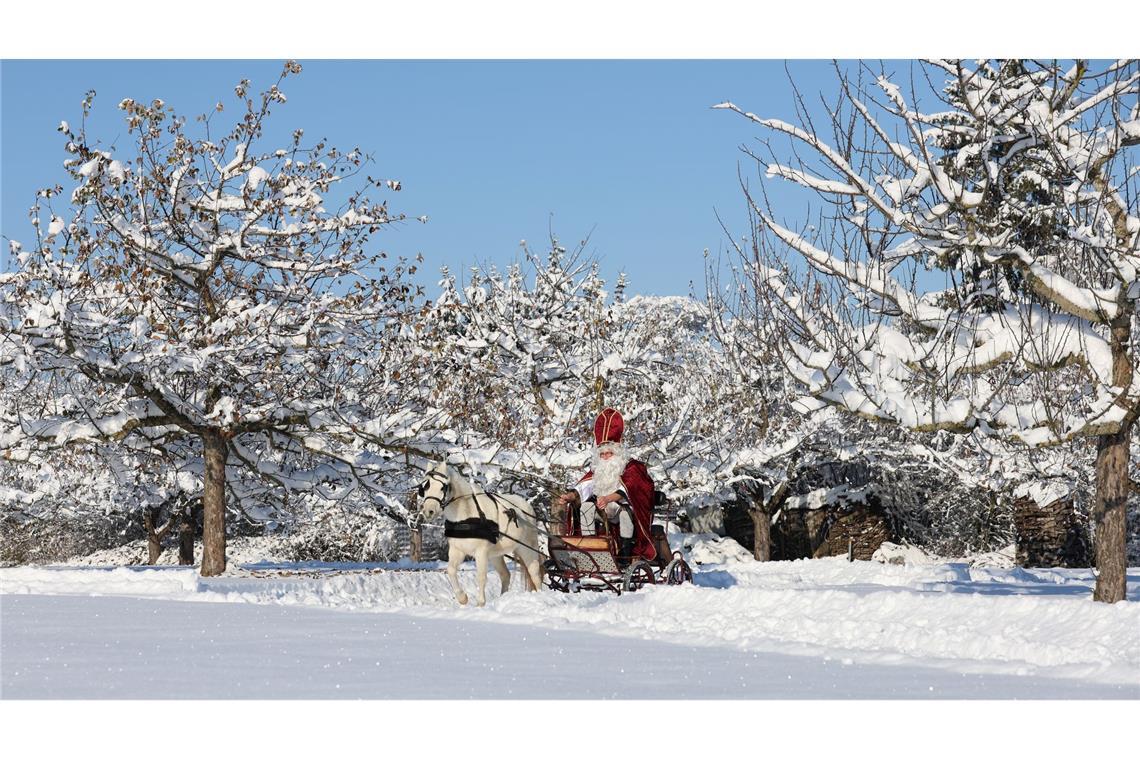 Sonderlich häufig waren weiße Weihnachten auch vor dem Klimawandel nicht. (Archivbild)