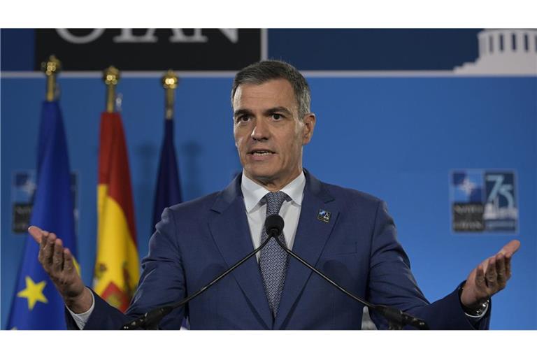 Spaniens Ministerpräsident Pedro Sánchez.