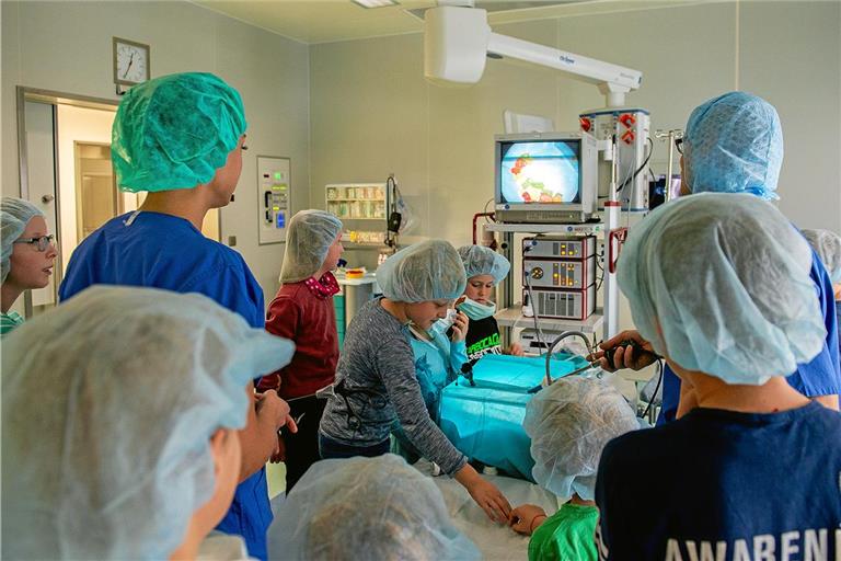 Spaß und Infos gibt es für Kinder und Jugendliche in der Kuscheltierklinik. Foto: RMK