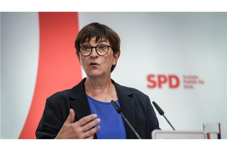 SPD-Chefin Esken fordert Zugeständnisse seitens VW. (Archivbild)