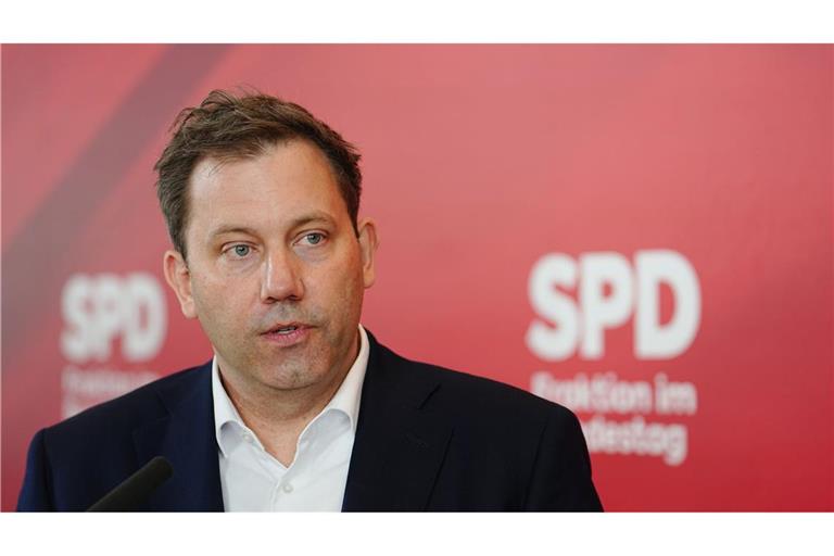 SPD-Partei- und Fraktionschef Lars Klingbeil