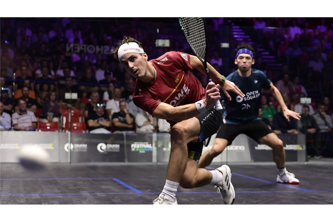 Spiel mit Höchstgeschwindigkeit: Squash feiert 2028 seine Olympia-Premiere.