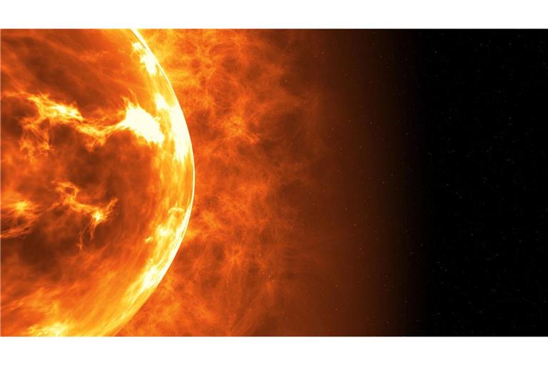 Ständig speit die Sonne Strahlung und geladene Teilchen in den Weltraum aus – den sogenannten Sonnenwind. Wenn dieser Strahlenstrom für kurze Zeit und in einem begrenzten Gebiet sich massiv verstärkt, spricht man von einer Sonneneruption.