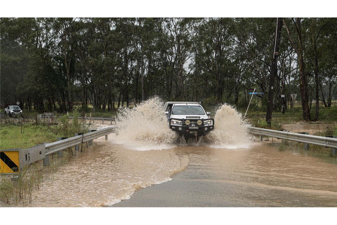 Starke Regenfälle und Überschwemmungen werden für Sydney erwartet.