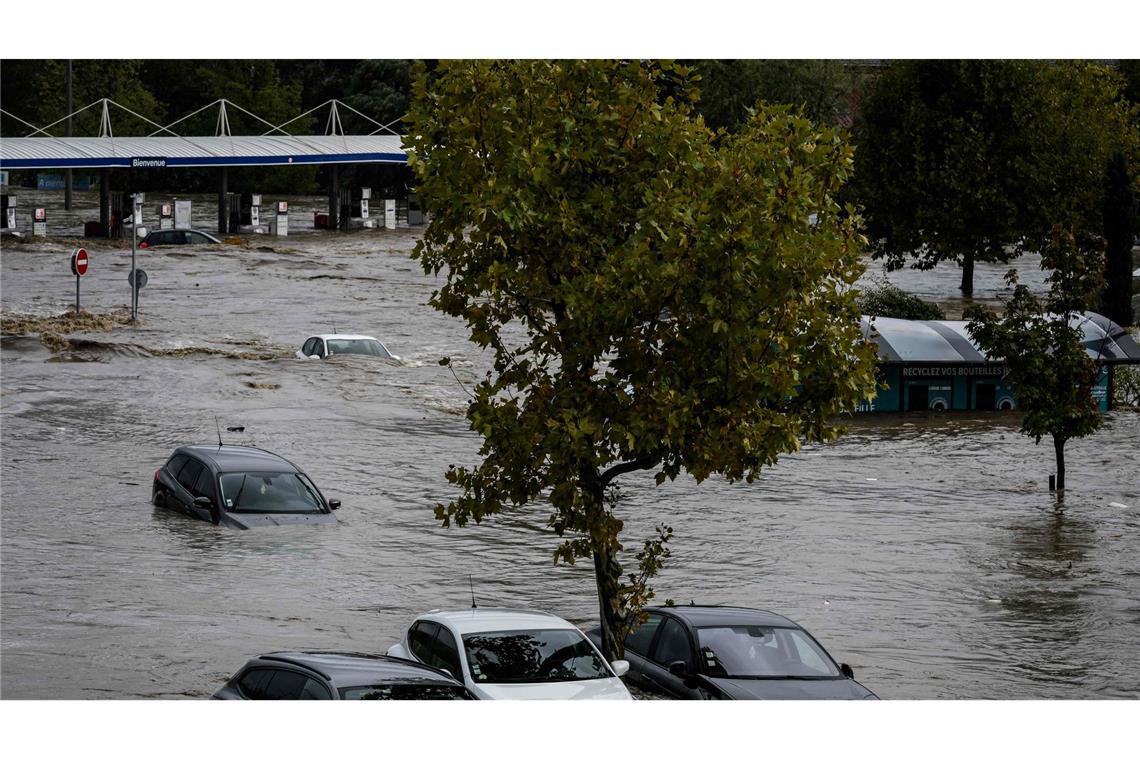 Starke Überschwemmungen in Frankreich sorgen für Entsetzen. (Archivbild)