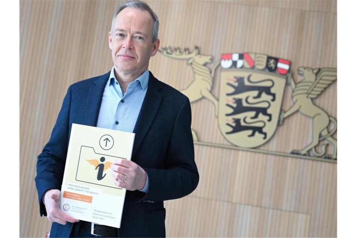 Datenschützer: Kosten für Bürgeranfragen abschaffen Stefan Brink, Baden-Württembergs oberster Datenschützer. Foto: Bernd Weißbrod/dpa