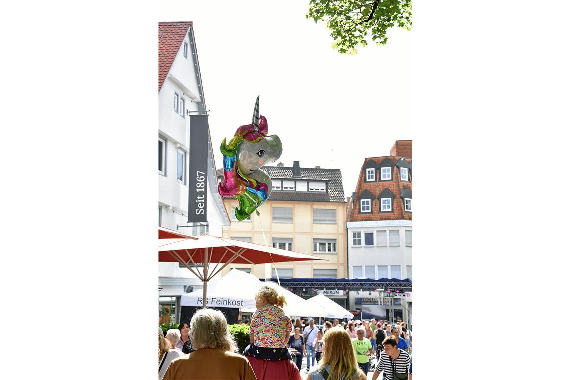 Straßenfest 2024  in Backnang. Bilder vom Sonntag. SK