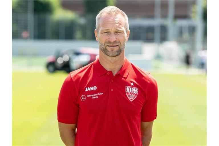 Stuttgarts Torwarttrainer Uwe Gospodarek. Foto: Fabian Sommer/dpa/archivbild