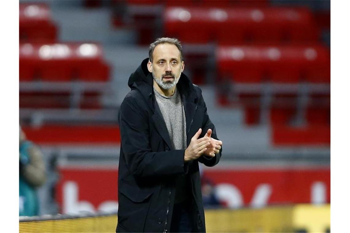 VfB-Trainer Matarazzo über Khedira: „Tut der Bundesliga gut“ Stuttgarts Trainer Pellegrino Matarazzo. Foto: Thilo Schmuelgen/Reuters/Pool/dpa/Archivbild