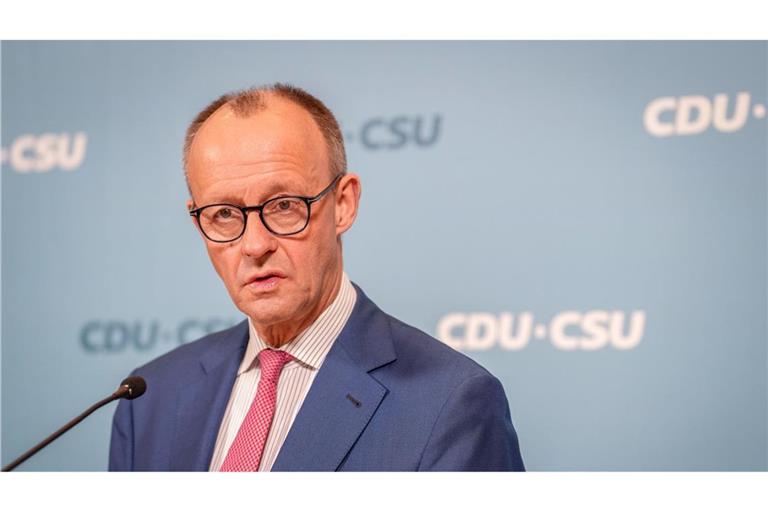 Sucht nach einem gemeinsamen christdemokratischen Kurs für Europa: CDU-Kanzlerkandidat Friedrich Merz.