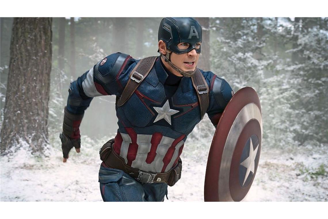 Superhelden sind Gewinnertypen – wie Captain America: Aus dem Hänfling Steven Rogers wird dank eines Supersoldatenserums der Kämpfer für Gerechtigkeit und das Gute in der Welt. Mit seinem Schild aus Vibranium macht er alle Bösewichte platt.