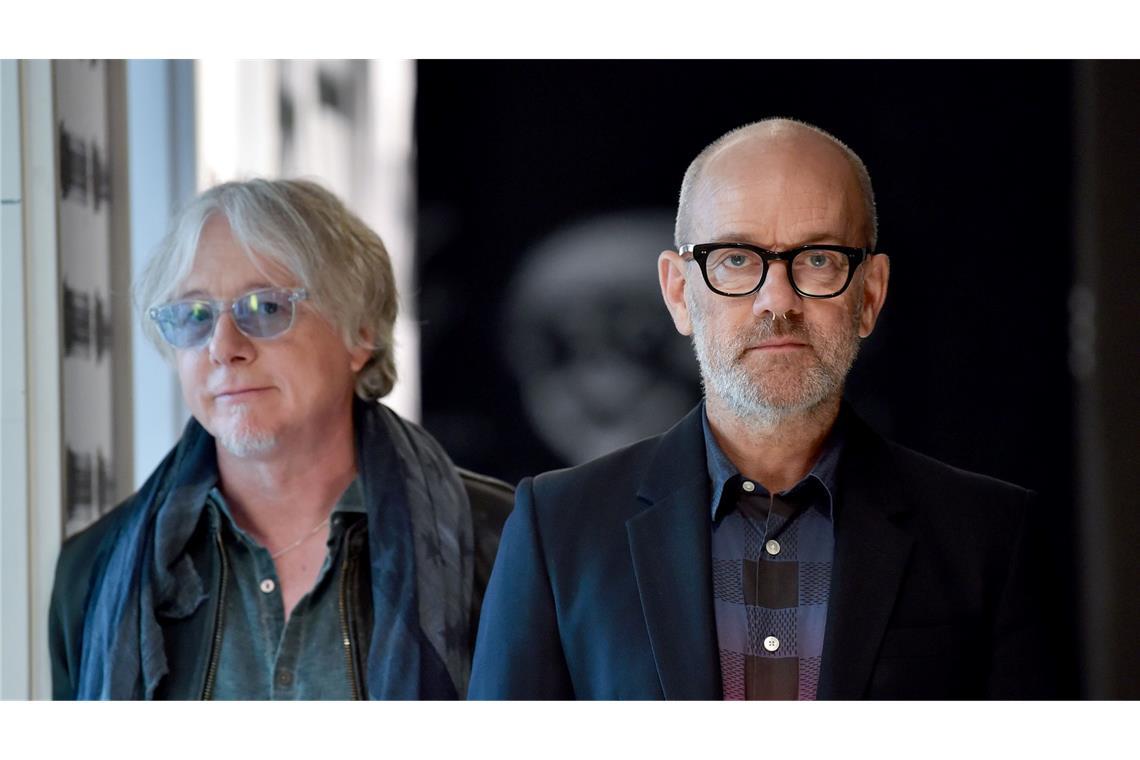 Superstar im Rentenalter: Stipe mit ex-R.E.M.-Bandkollege Mike Mills