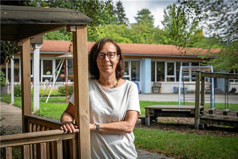 Susanne Bühler blickt auf 45 Dienstjahre zurück, 35 davon in Sulzbach. Foto: Alexander Becher