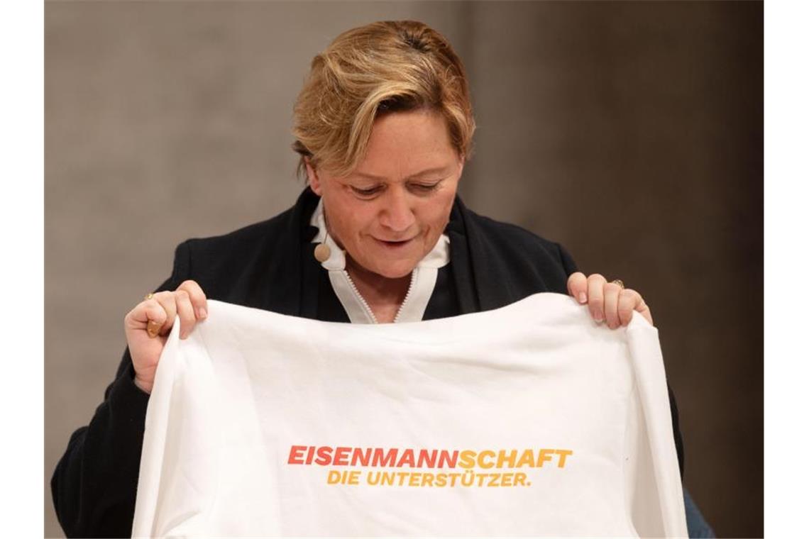 Südwest-CDU beschließt 100-Punkte-Programm mit 100 Prozent Susanne Eisenmann, Baden-Württembergs CDU-Spitzenkandidatin. Foto: Marijan Murat/dpa-Pool/dpa