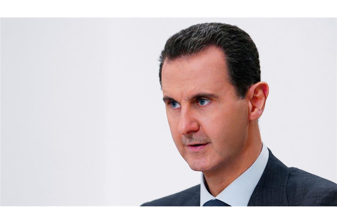 Syriens Machthaber Assad hat Damaskus verlassen – wohin, ist unklar. (Archivbild)