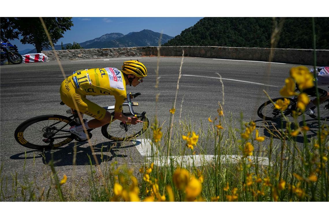 Tadej Pogacar trennt nur noch eine Etappe vom Tour-Sieg