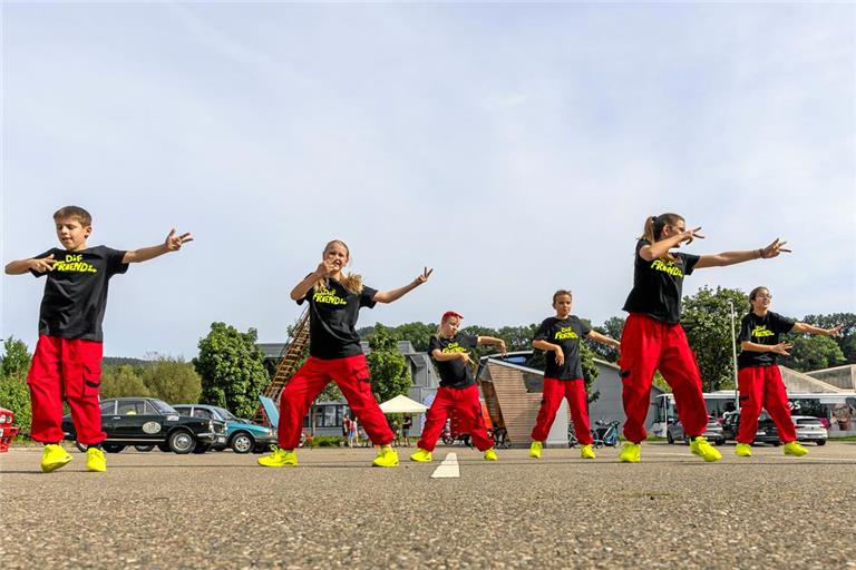 Tänzerinnen und Tänzer der Tanzschule Dance Intense Factory werden an verschiedenen Orten in Backnang flashmobmäßig auftreten. Archivfoto: Alexander Becher