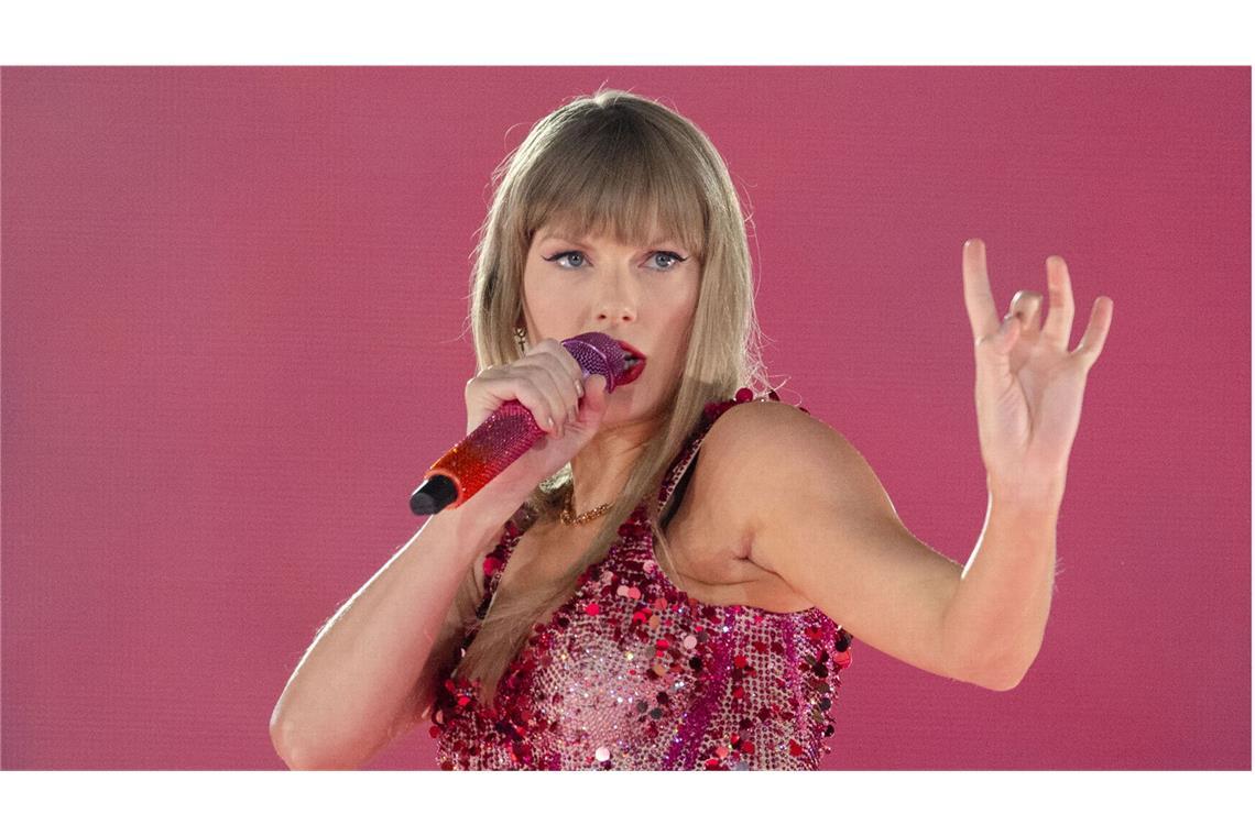 Taylor Swift beim erstem Deutschlandkonzert am Mittwochabend in Gelsenkirchen