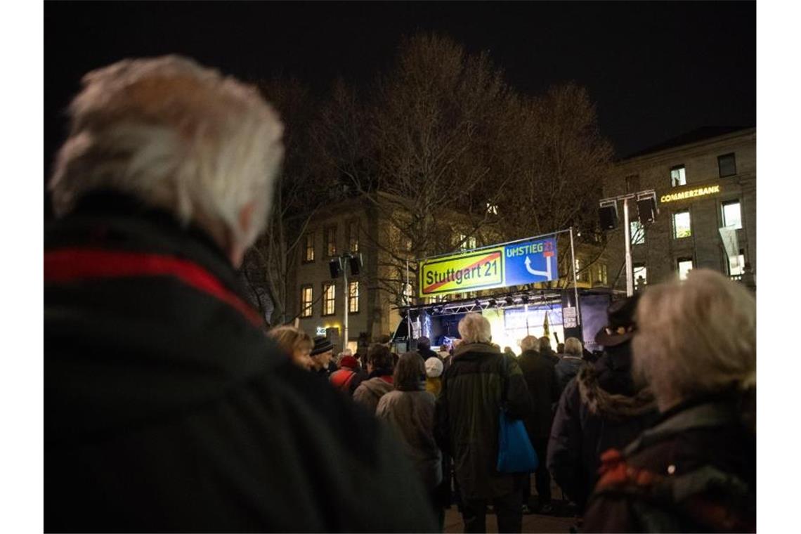 500. Montagsdemo Gegen Stuttgart 21 Kurz Nach Bau-Jubiläum