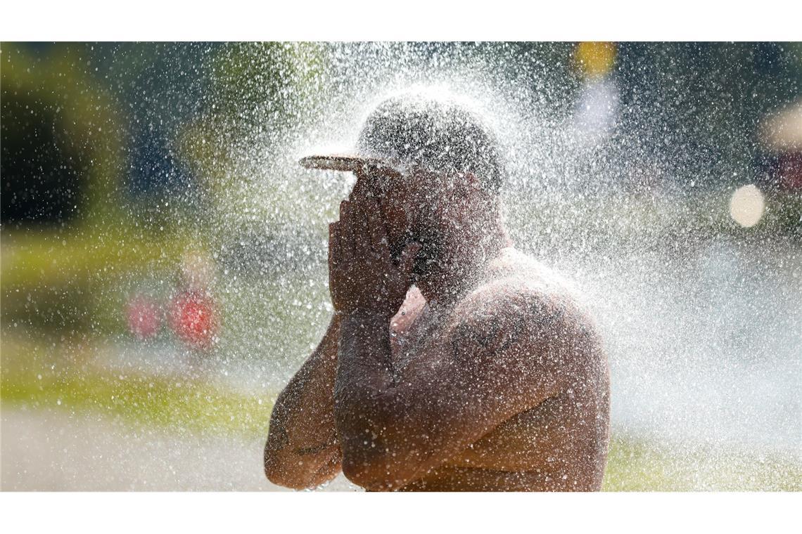 Temperaturen bis zu 37 Grad erwartet der Deutsche Wetterdienst in der neuen Woche. (Archivbild)