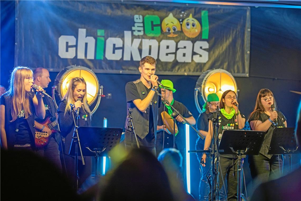 The Cool Chickpeas während ihres Auftritts im Parkhaus Windmüller bei der Mu5ikmaile 2021. Archivfoto: Alexander Becher