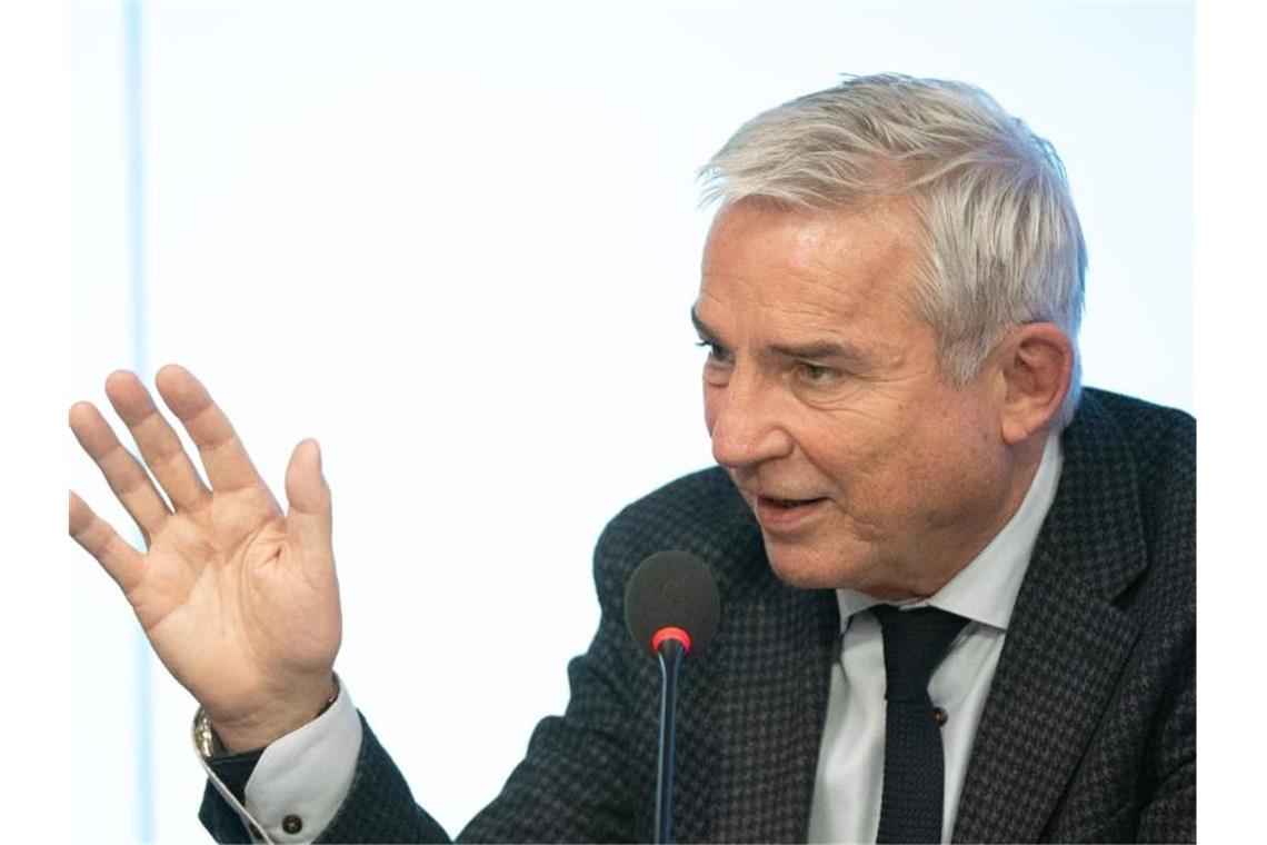 Thomas Strobl (CDU), Innenminister von Baden-Württemberg. Foto: Bernd Weißbrod/dpa/Archivbild