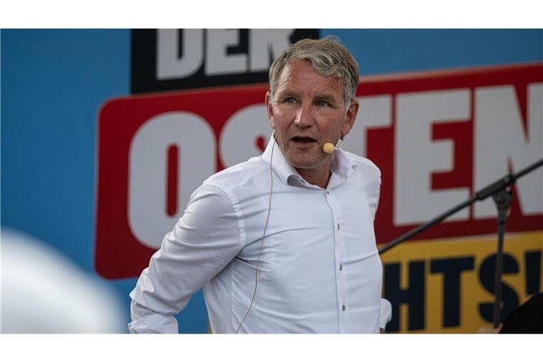 Thüringens AfD-Chef Björn Höcke verzichtet nach Angaben seiner Partei aus gesundheitlichen Gründen auf einen TV-Auftritt.