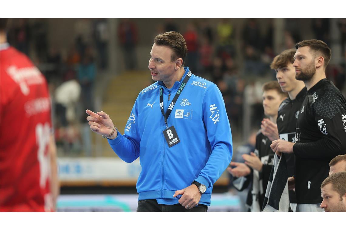 THW-Coach Filip Jicha konnte zufrieden sein.