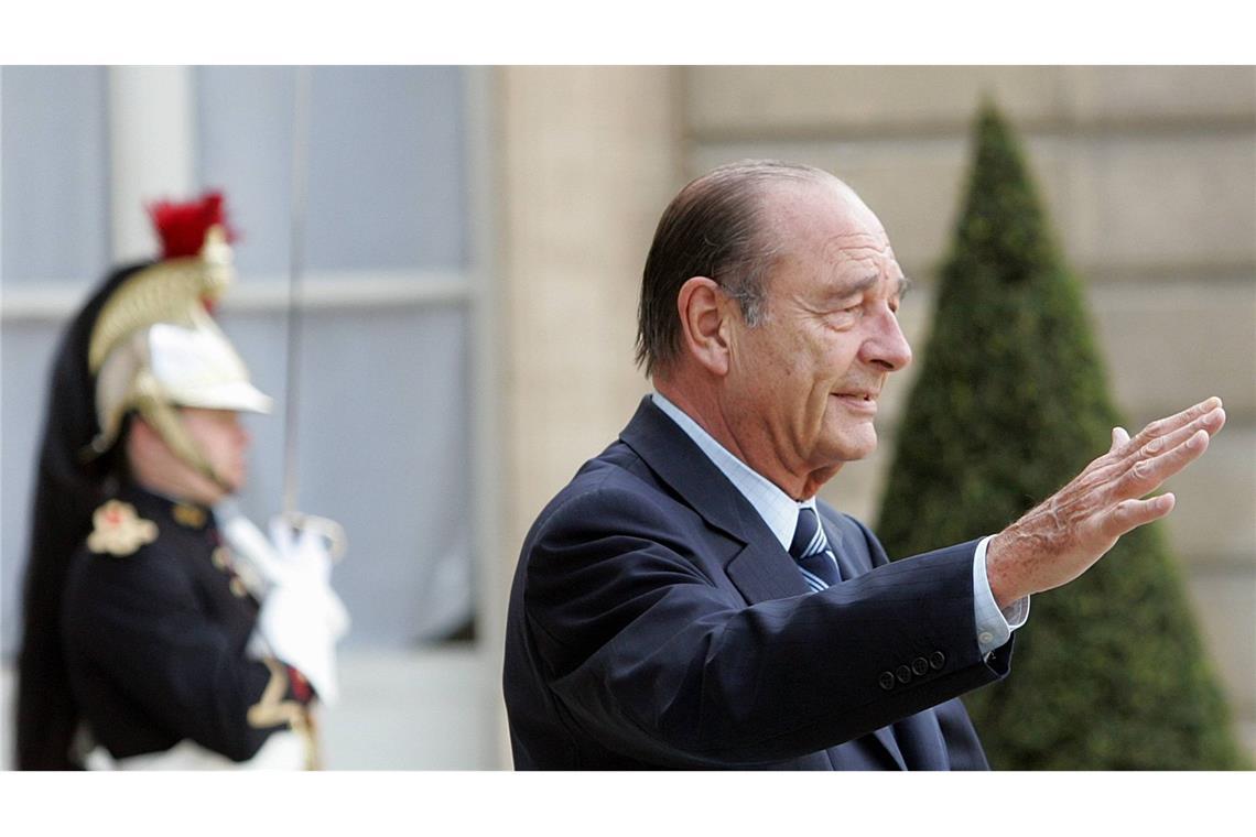 Tief im afrikanischen Korruptionssumpf:  Jacques Chirac.