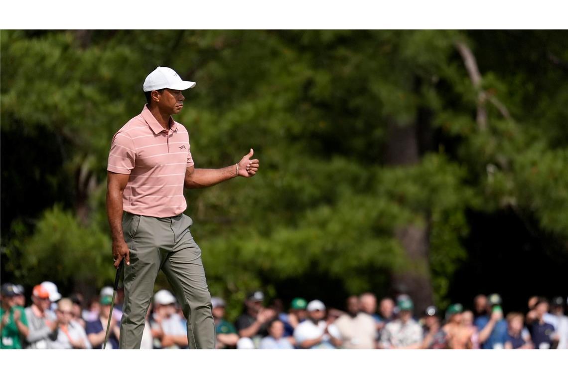 Tiger Woods jagt beim Masters einen Rekord.