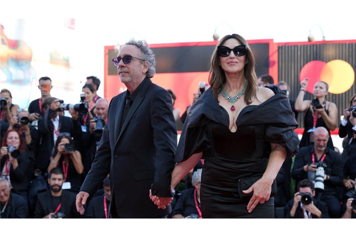 Tim Burton und Monica Bellucci sind privat und beruflich verbandelt.