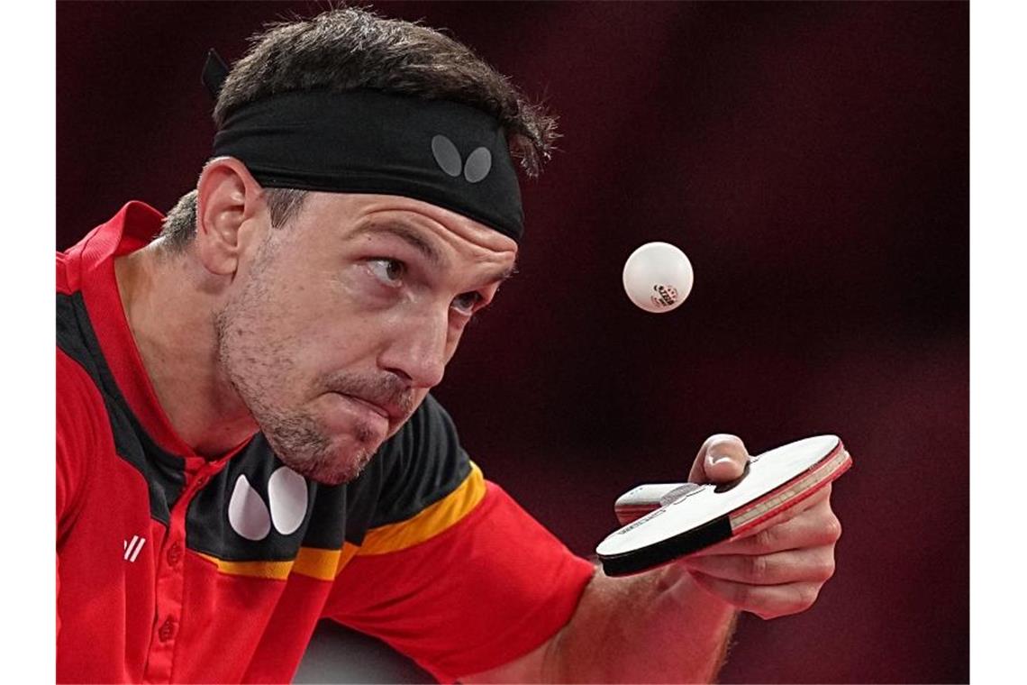 Tischtennis-WM: Timo Boll kampflos im Viertelfinale Timo Boll ist bei der WM ins Viertelfinale eingezogen. Foto: Michael Kappeler/dpa