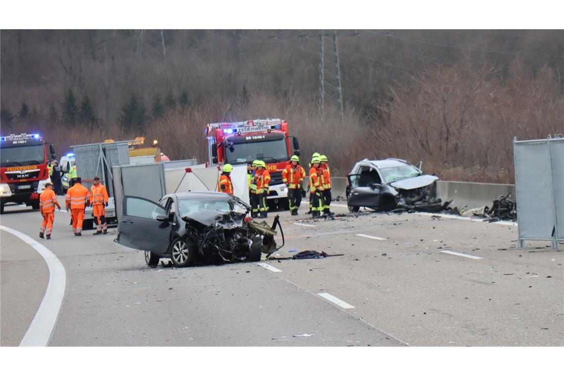 Tödlicher Unfall auf der A6