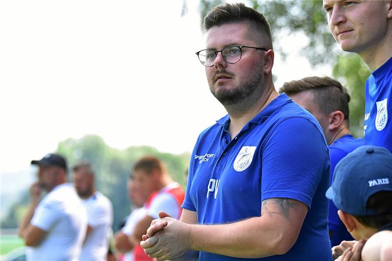 Trainer Patrick Voag fordert mit dem SC Fornsbach den Stadtrivalen VfR Murrhardt heraus. Foto: Tobias Sellmaier