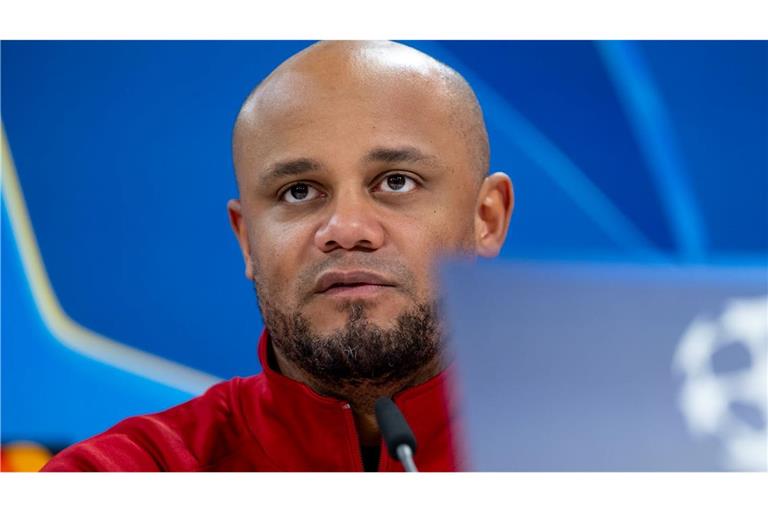 Trainer Vincent Kompany freut sich auf die besondere Atmosphäre.