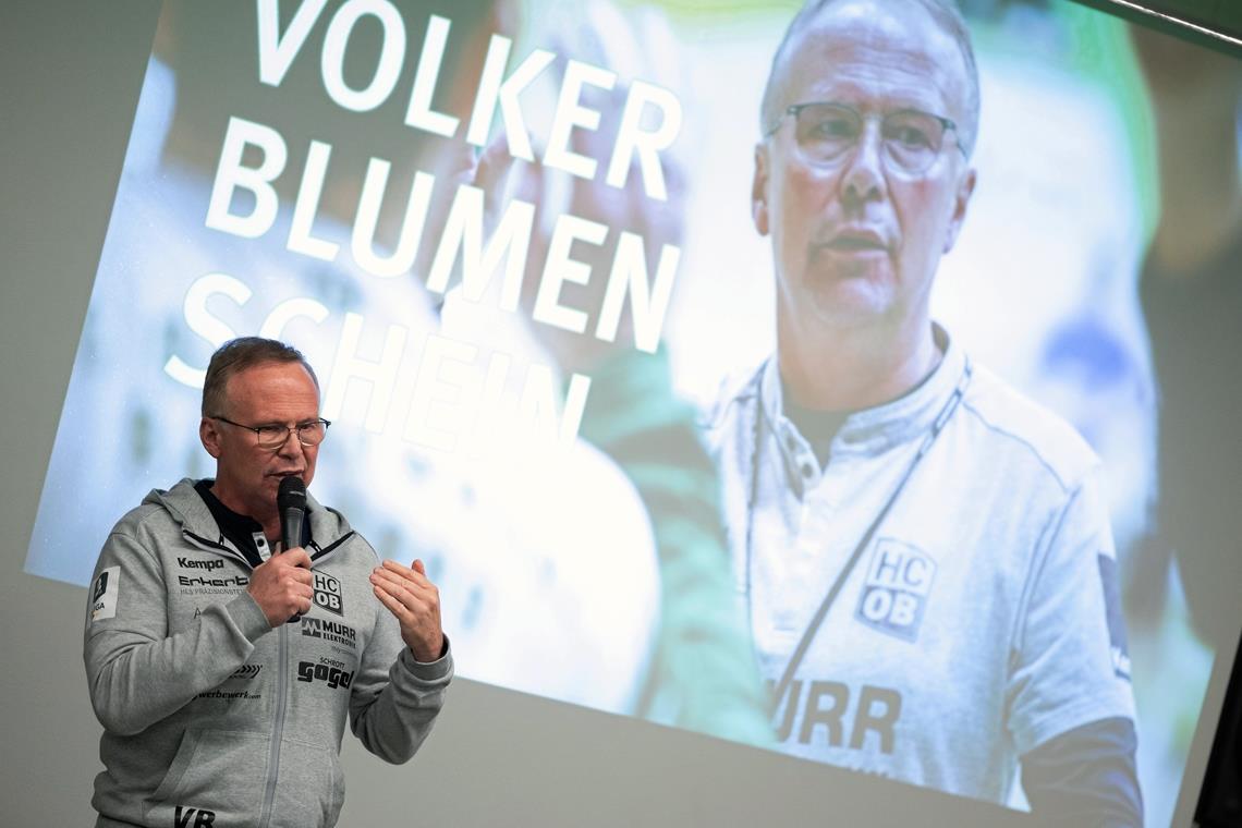 HCOB-Trainer Volker Blumenschein: „Wir können mit maximalem Risiko spielen“