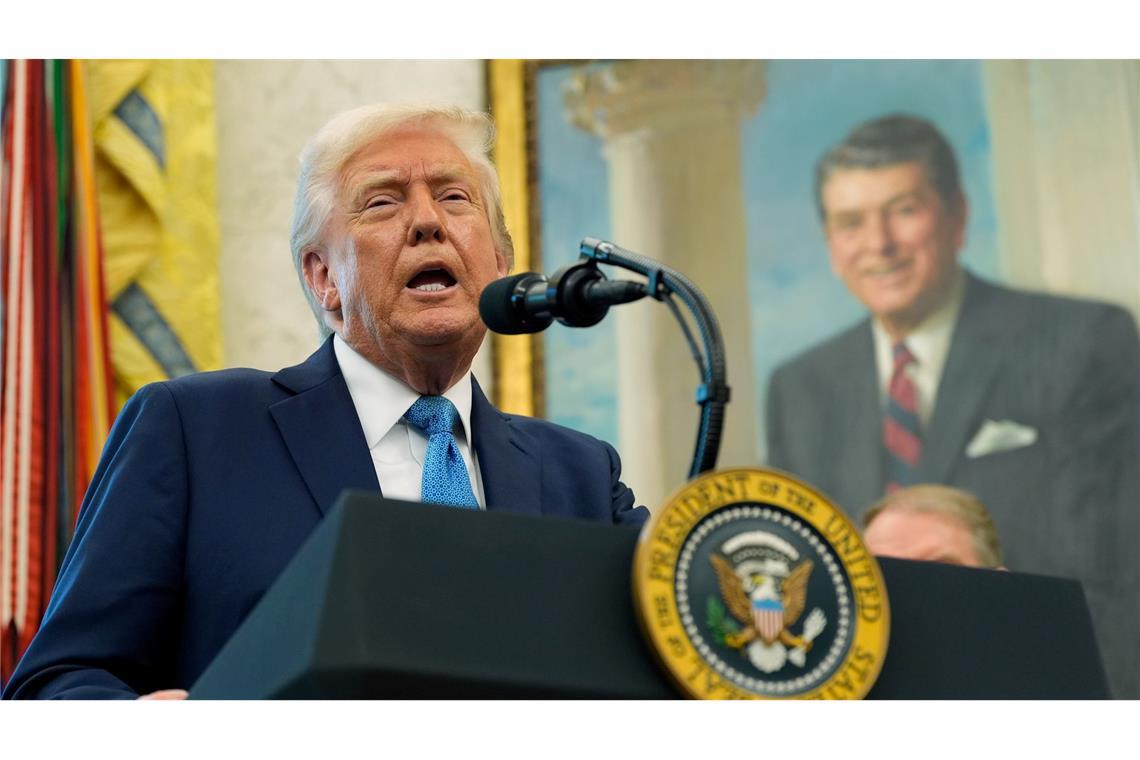 Trump beschwört "völlige Einigkeit" zwischen USA und Israel Trump betont nach einem Telefonat mit Netanjahu die Einigkeit zwischen den USA und Israel.