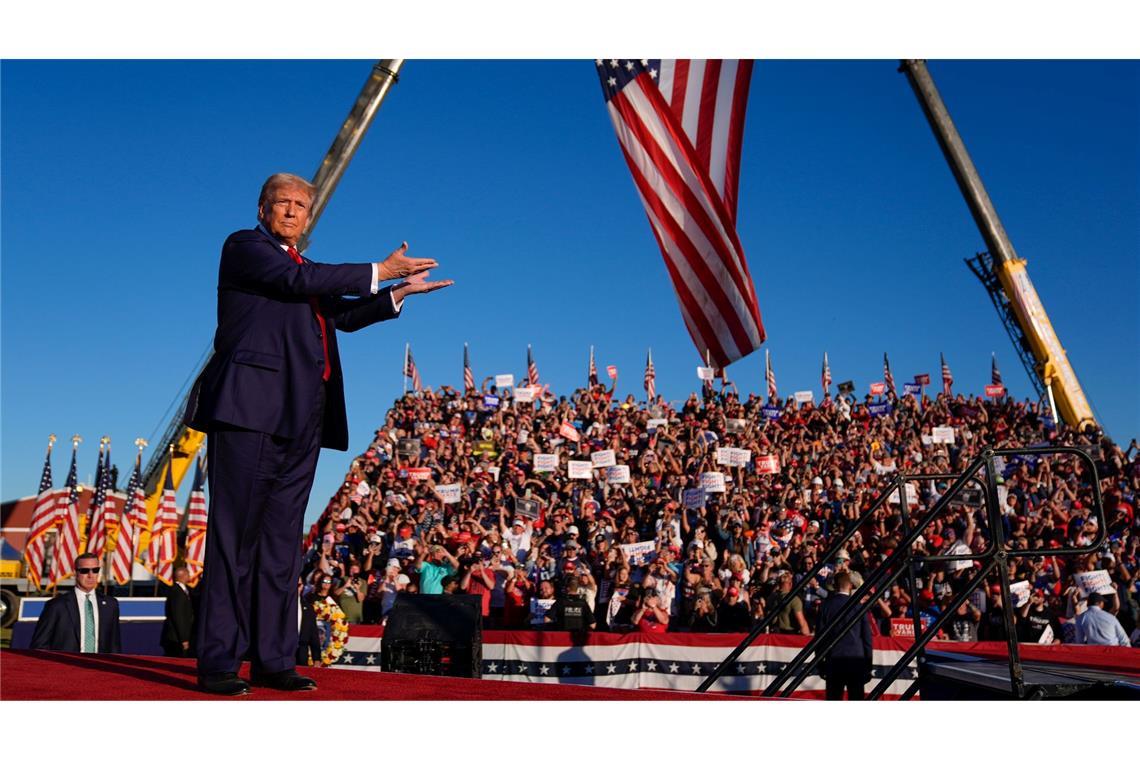 Trump: "Unsere Bewegung (...) ist stärker, stolzer, geeinter, entschlossener und dem Sieg näher als je zuvor."